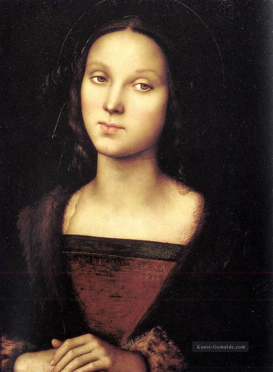 Mary Magdalen Renaissance Pietro Perugino Ölgemälde